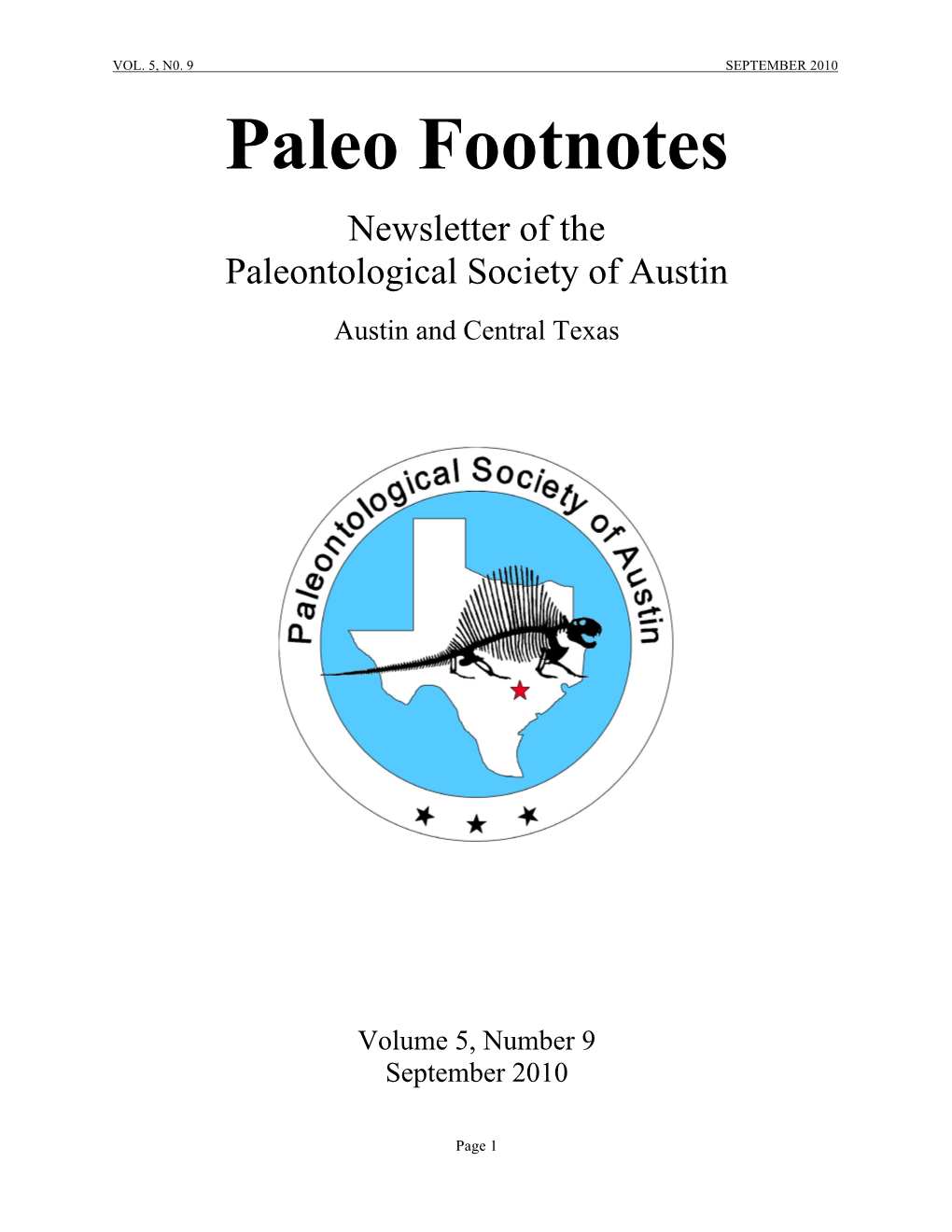 Paleo Footnotes Sept 10