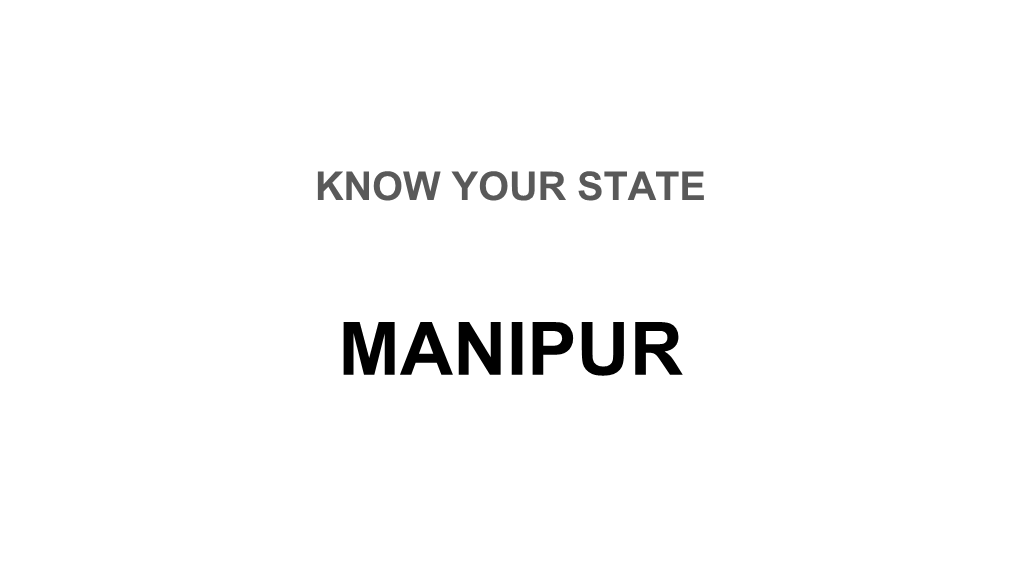 MANIPUR + 111 Test for NTPC Location of Map of India