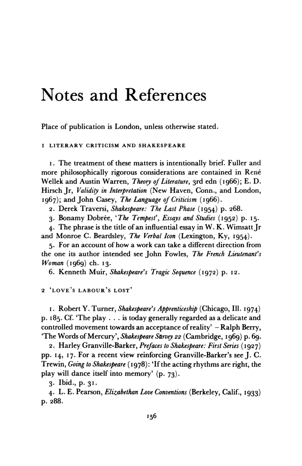 Notes and References