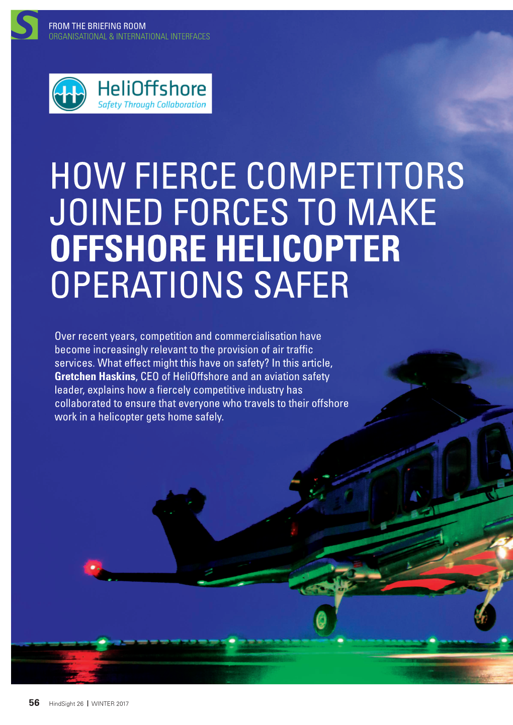 Offshore Helicopter Operations Safer
