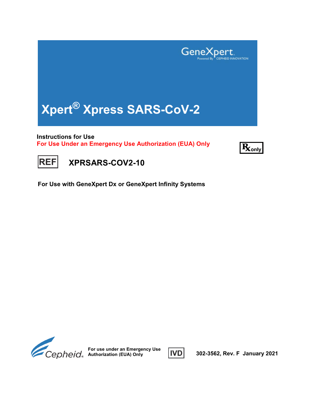 Xpert Xpress SARS-Cov-2