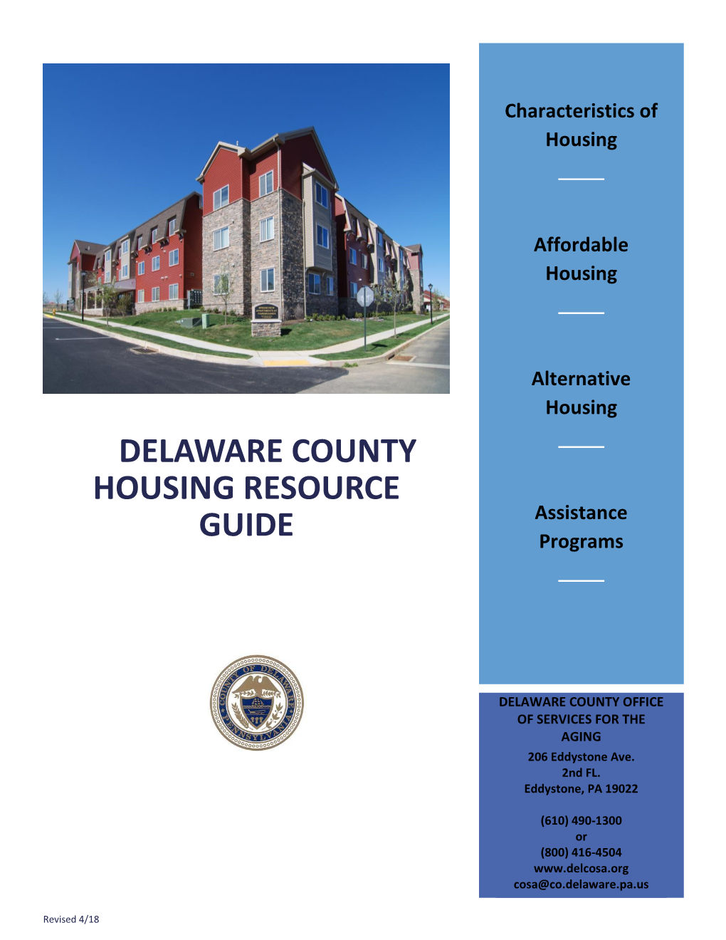 Delaware County Housing Resource Guide