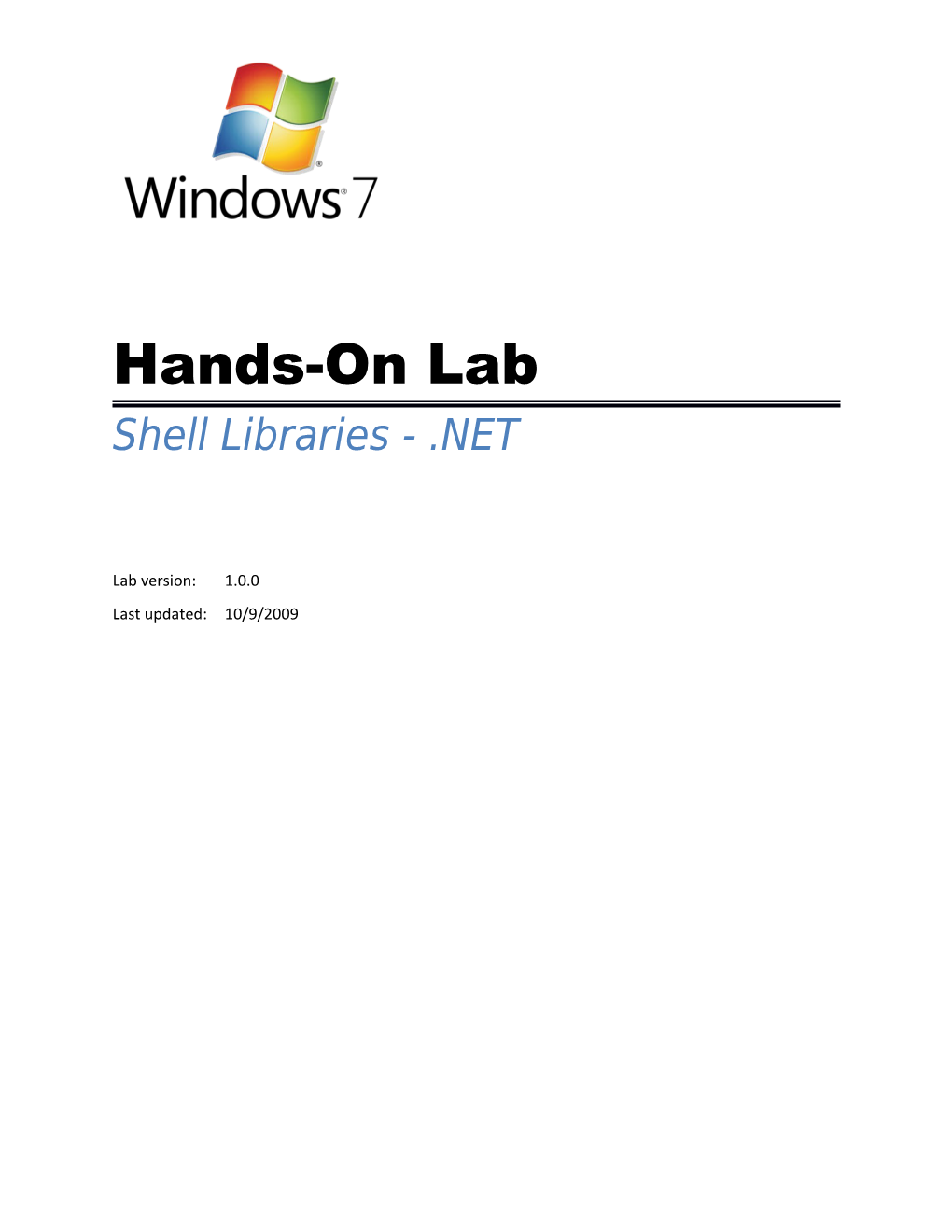 Shell Libraries - Managed