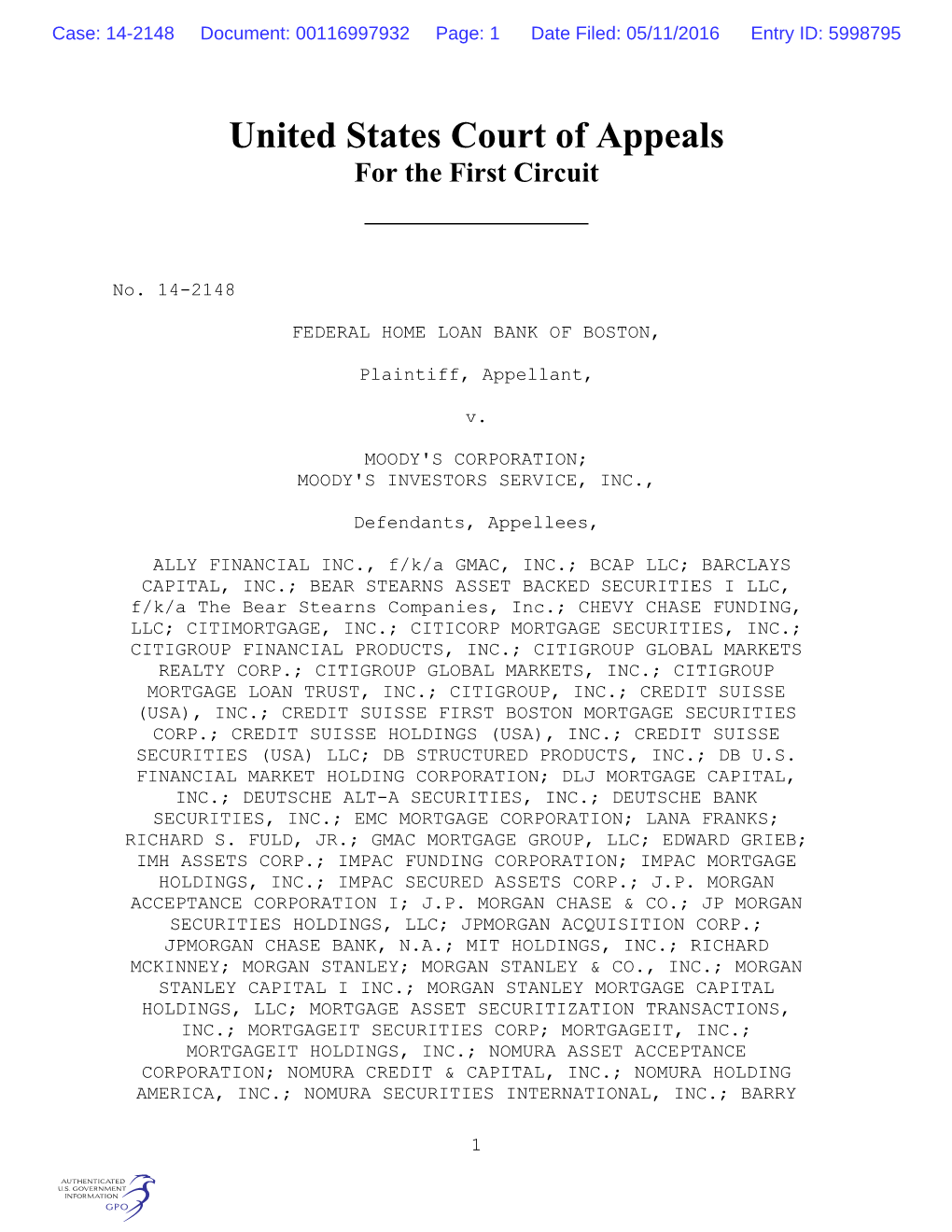 United States Court of Appeals for the First Circuit