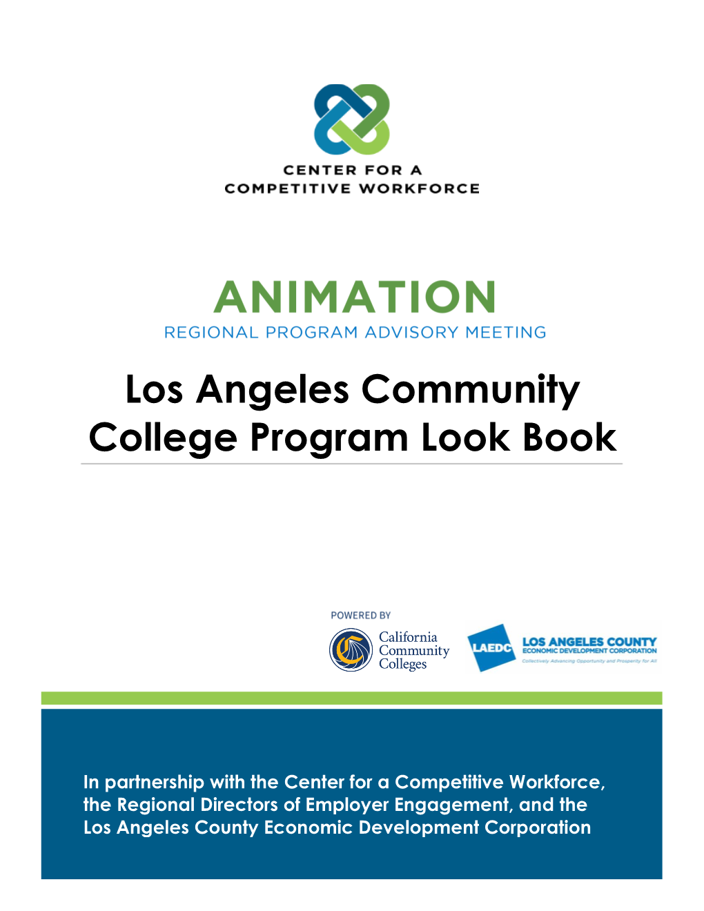 Los Angeles Community College Program Look Book
