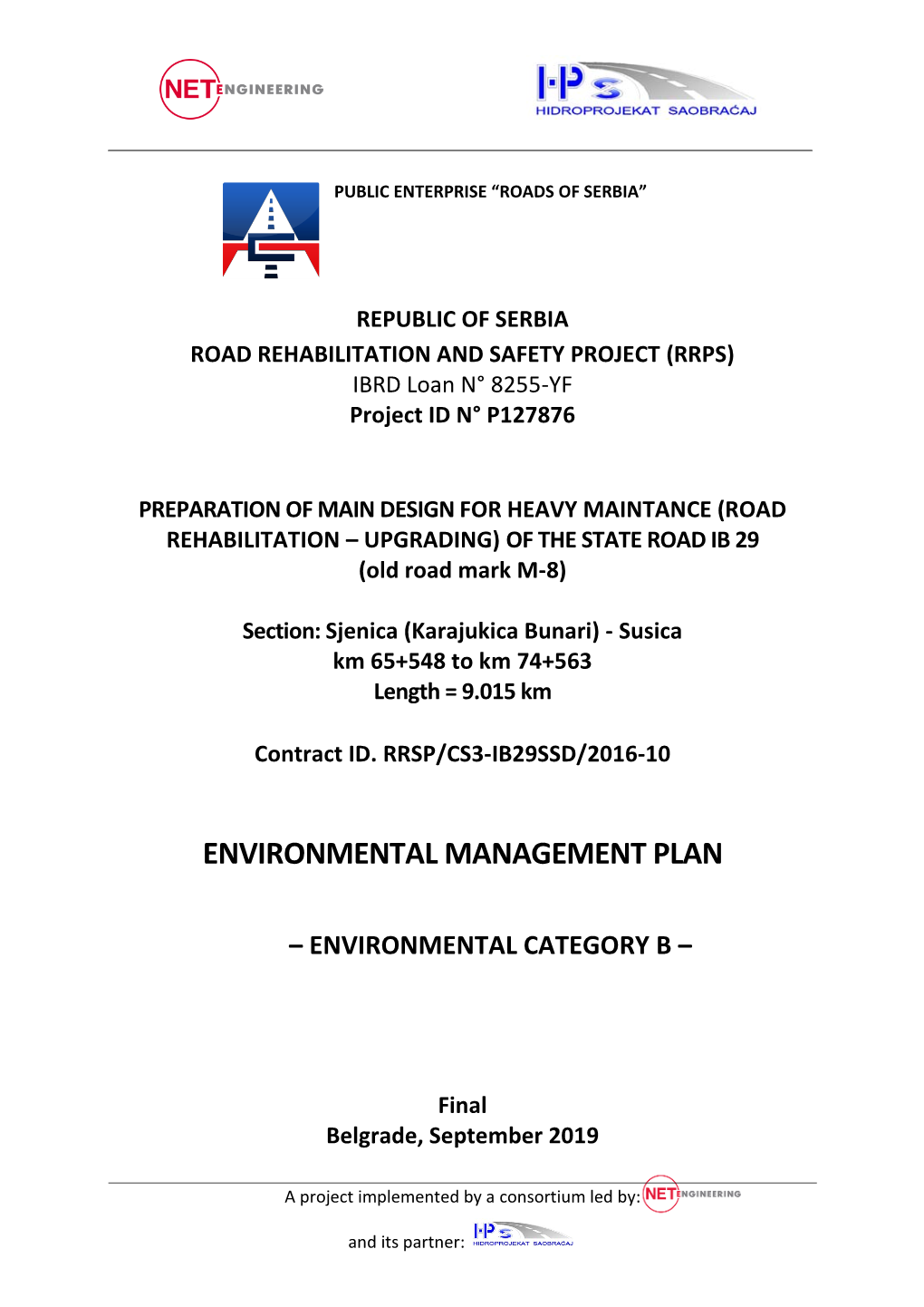 Environmental Management Plan