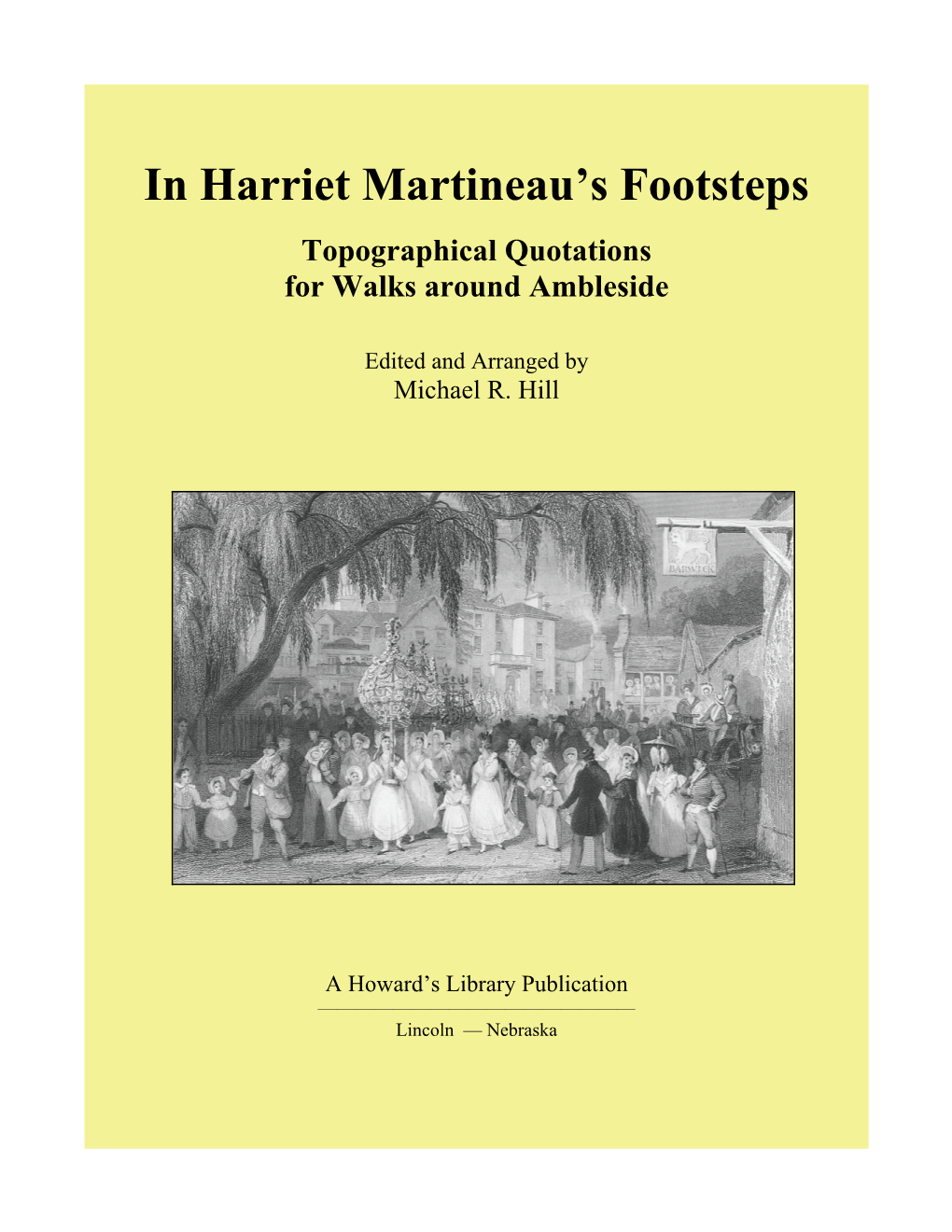 In Harriet Martineau's Footsteps