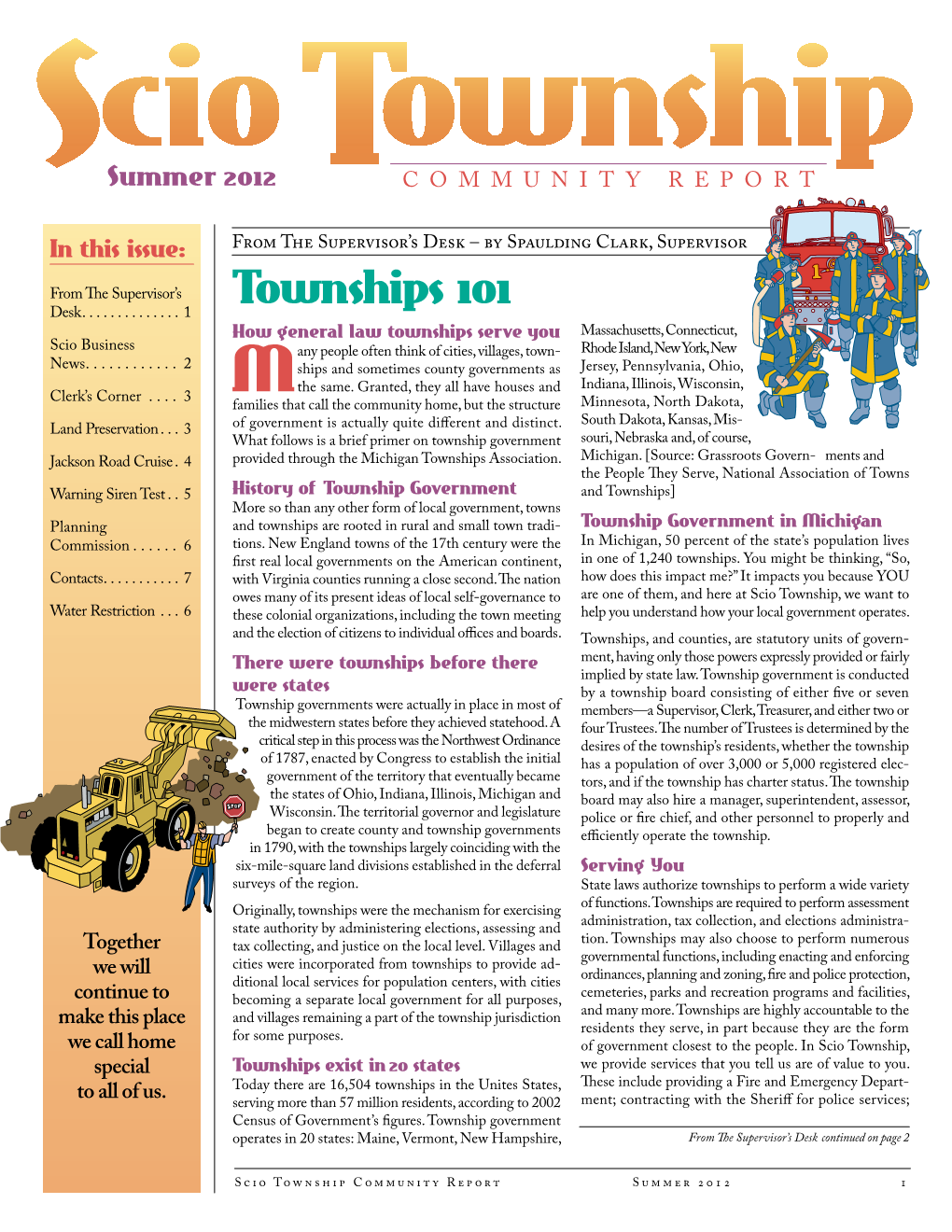 2012 Summer Newsletter