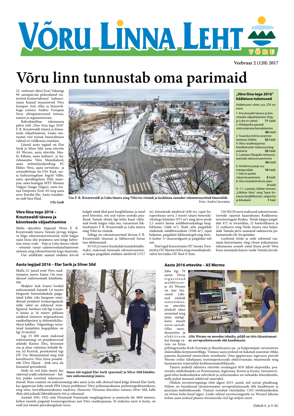 Võru Linn Tunnustab Oma Parimaid 23