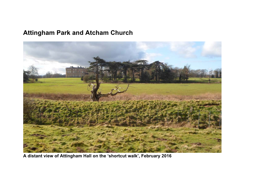 Attingham Park and Atcham Church