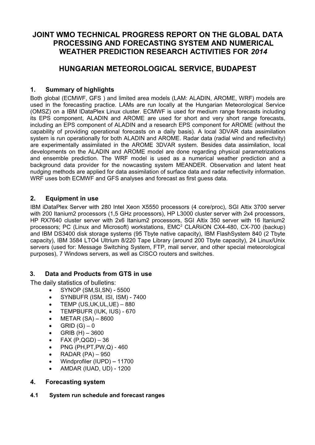 World Meteorological Organization s22