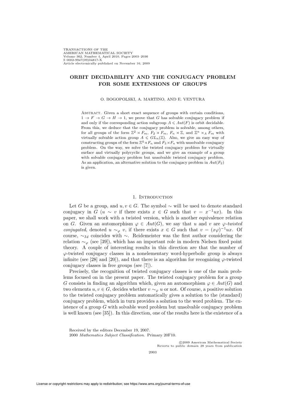 Orbit Decidability and the Conjugacy Problem for Some Extensions of Groups