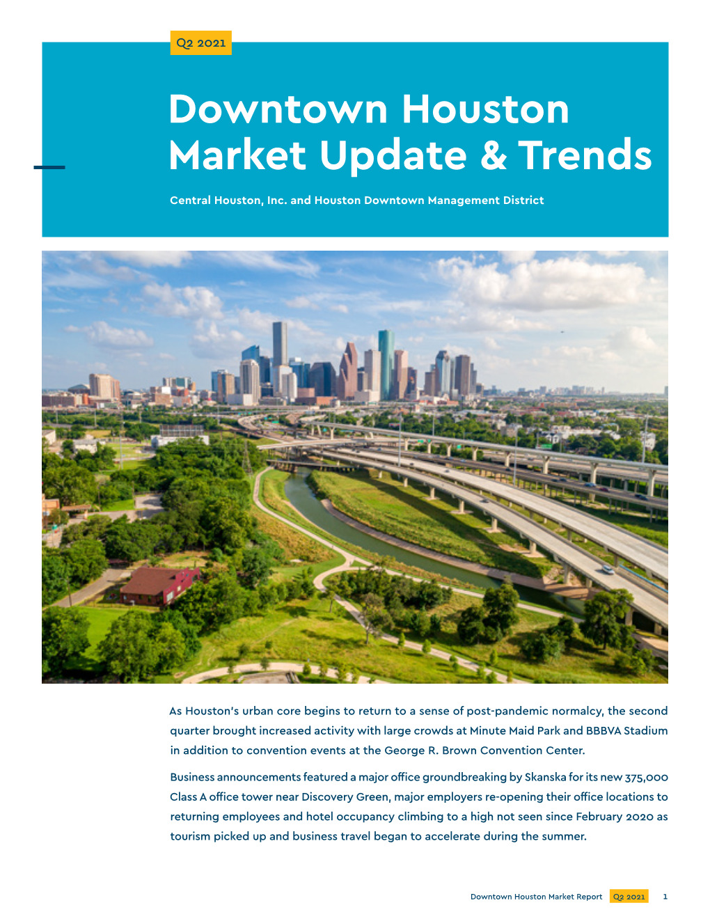 Downtown Houston Market Update & Trends