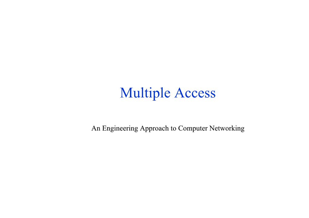 Multiple Access