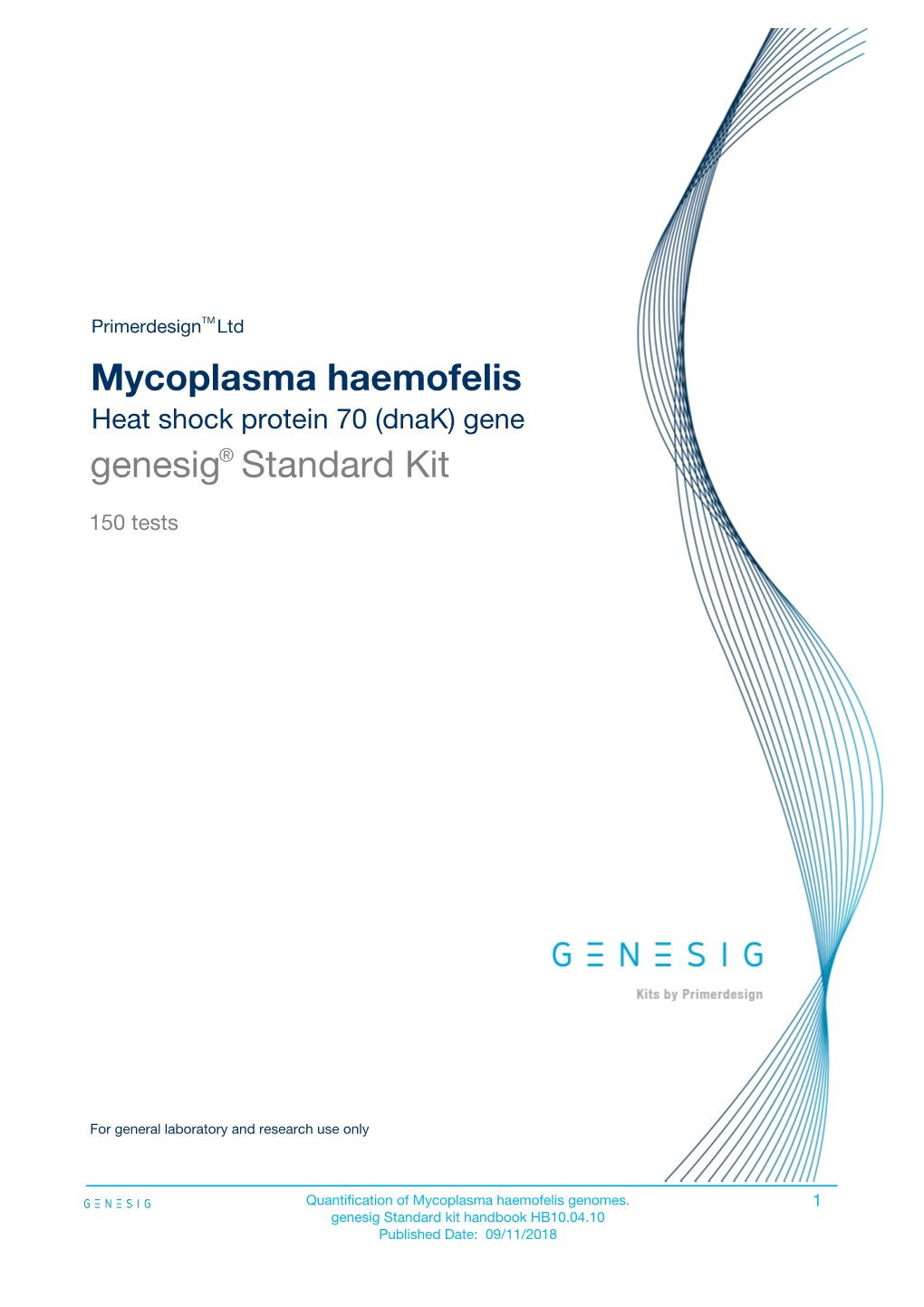 Mycoplasma Haemofelis Genesig Standard