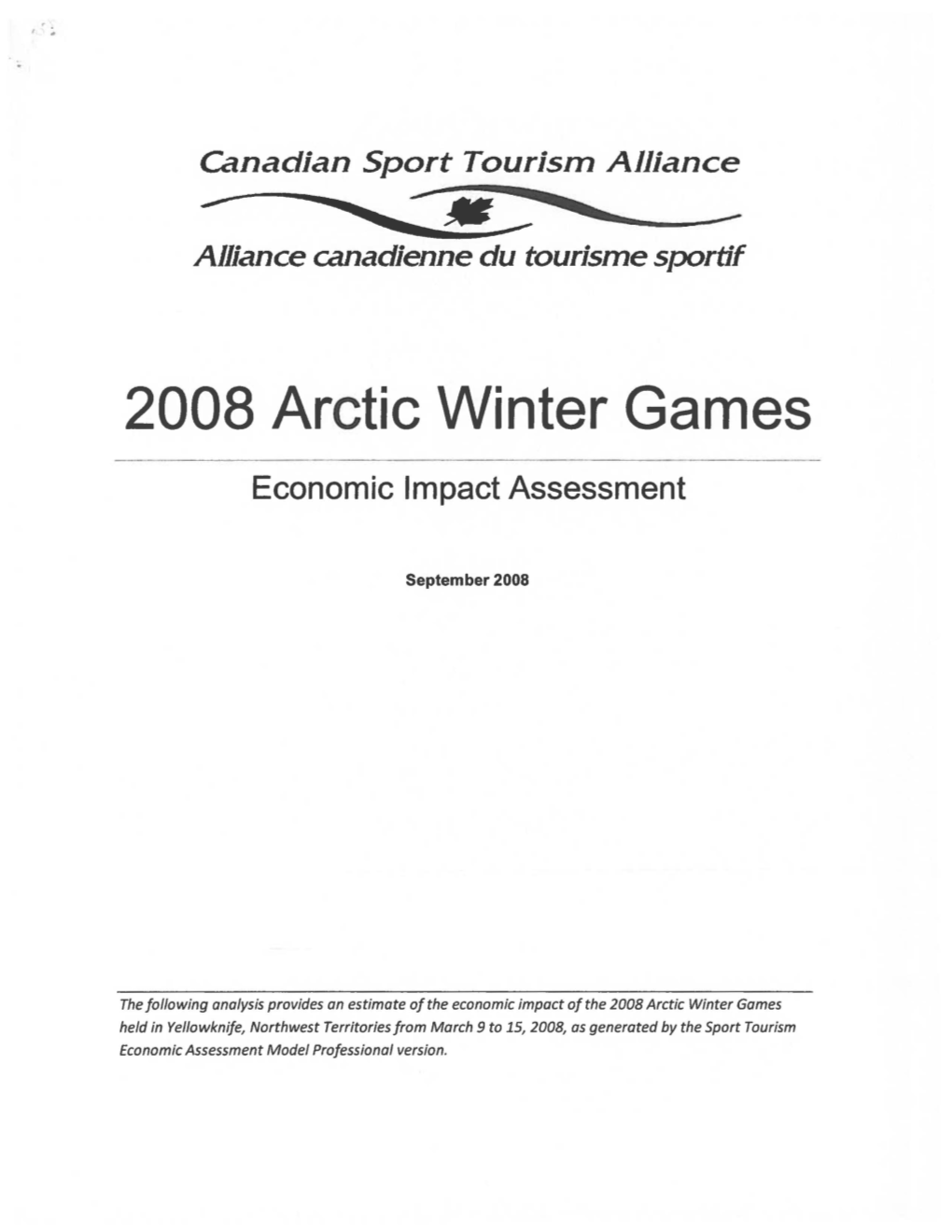 2008 Arctic Winter Games