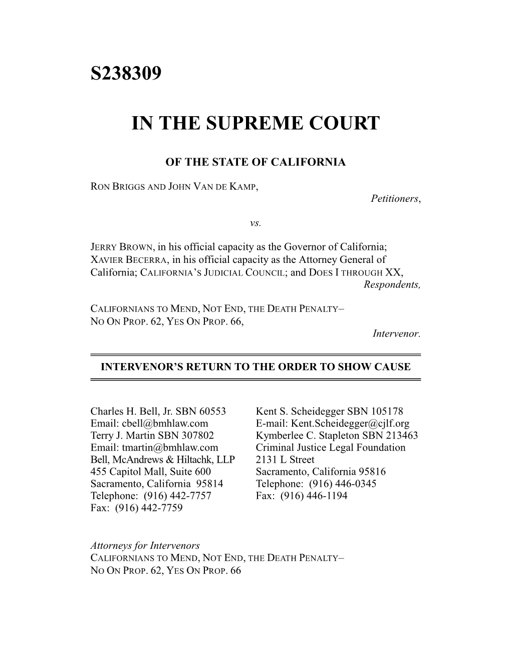 In the Supreme Court