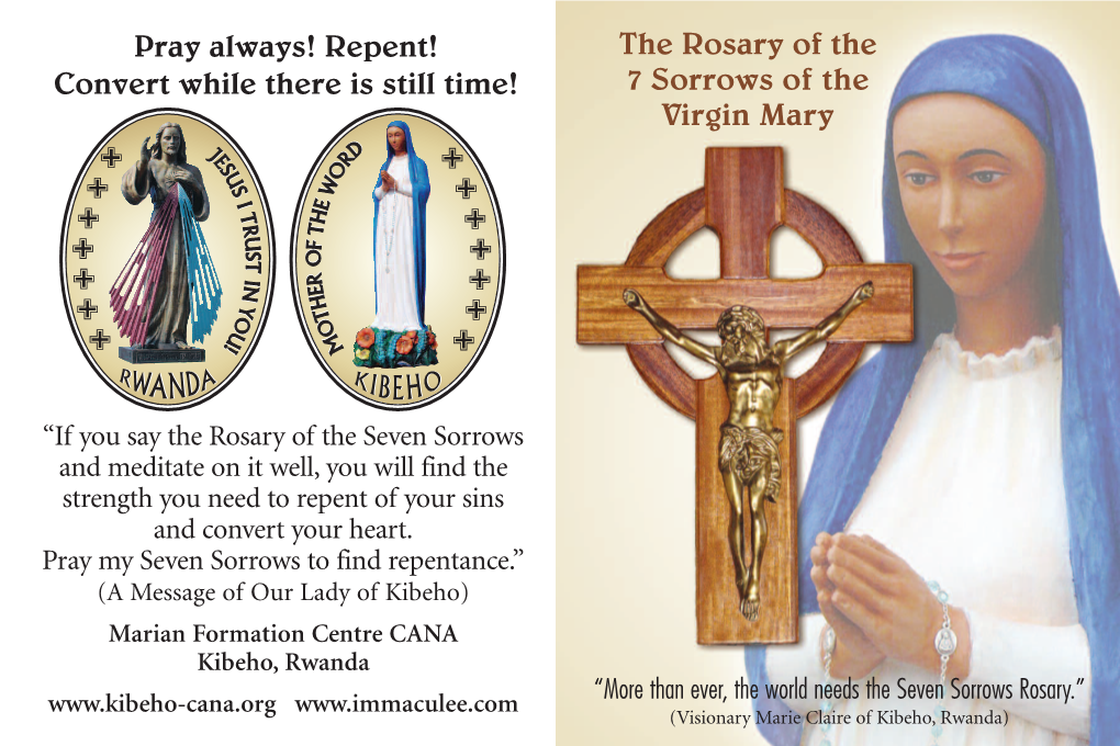 The Rosary of the 7 Sorrows of the Virgin Mary