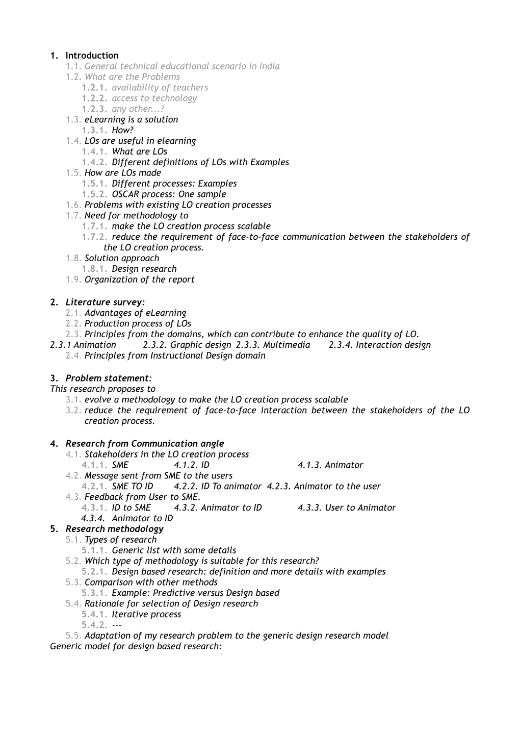 1.1. General Technical Educational Scenario in India