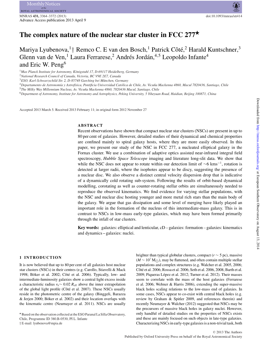 The Complex Nature of the Nuclear Star Cluster in FCC 277 ⋆