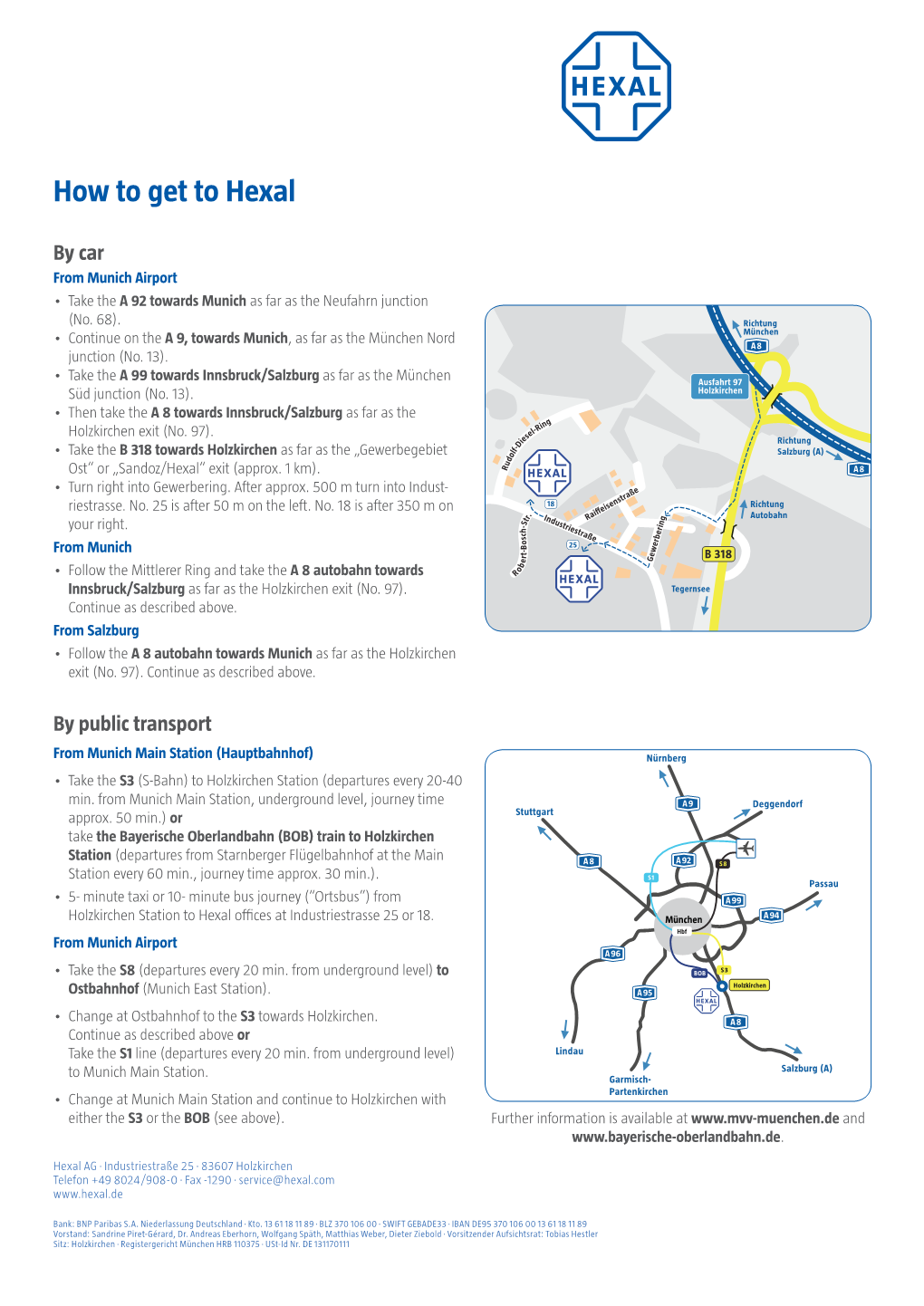 How to Get to Hexal