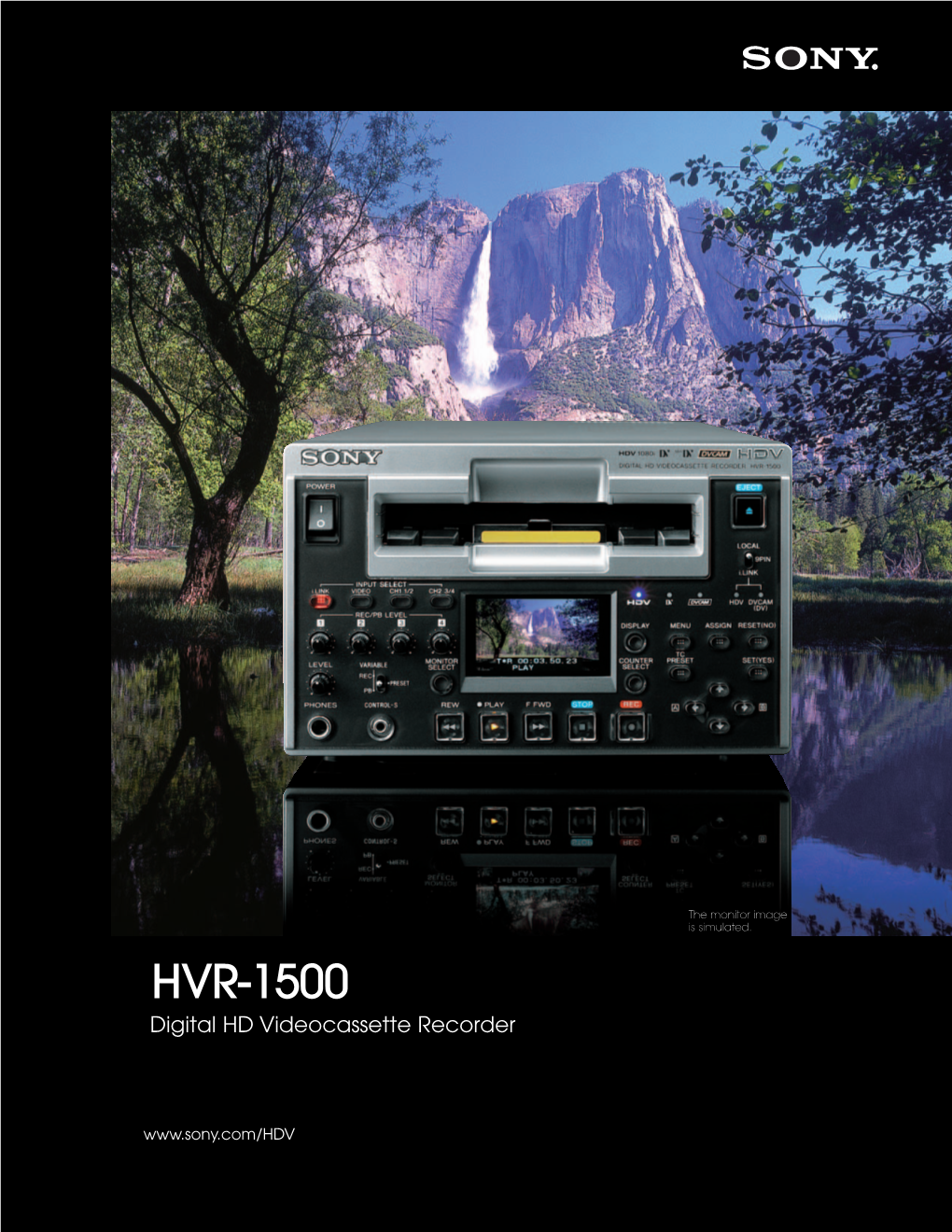 HVR-1500 Digital HD Videocassette Recorder