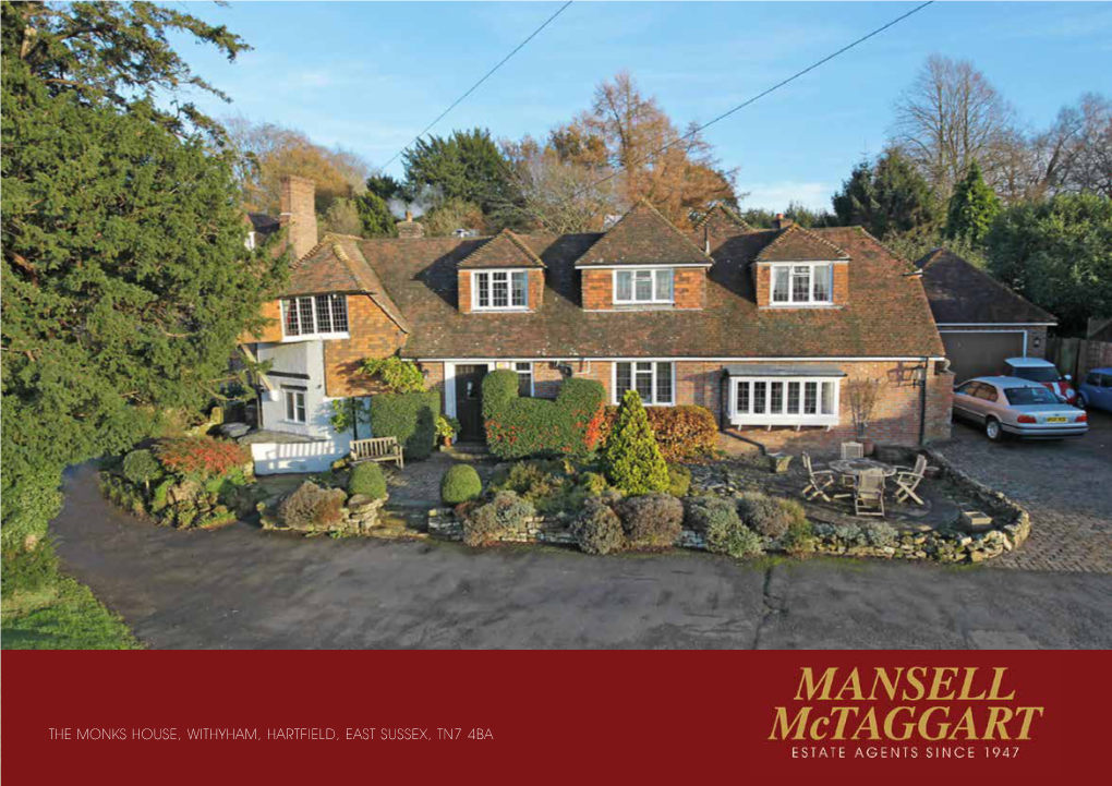 The Monks House, Withyham, Hartfield, East Sussex, Tn7