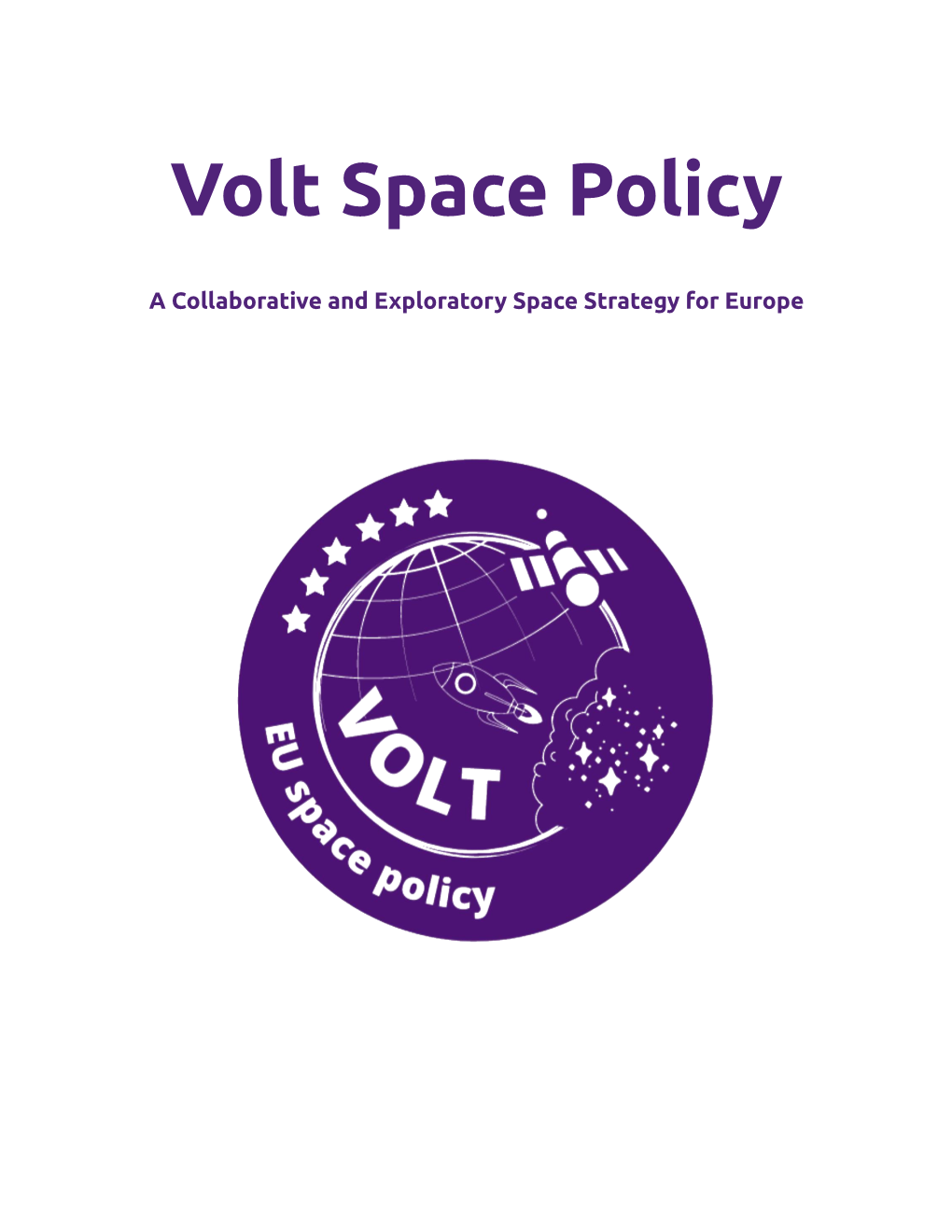 Volt Space Policy