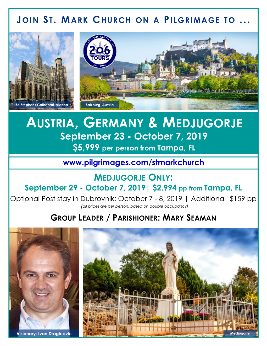 Austria, Germany & Medjugorje