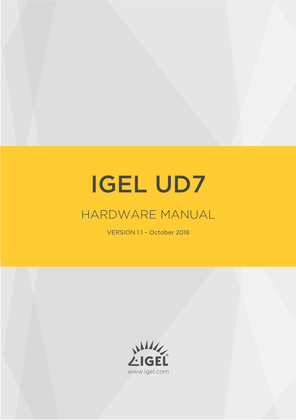 Igel Ud7 Hardware Manual