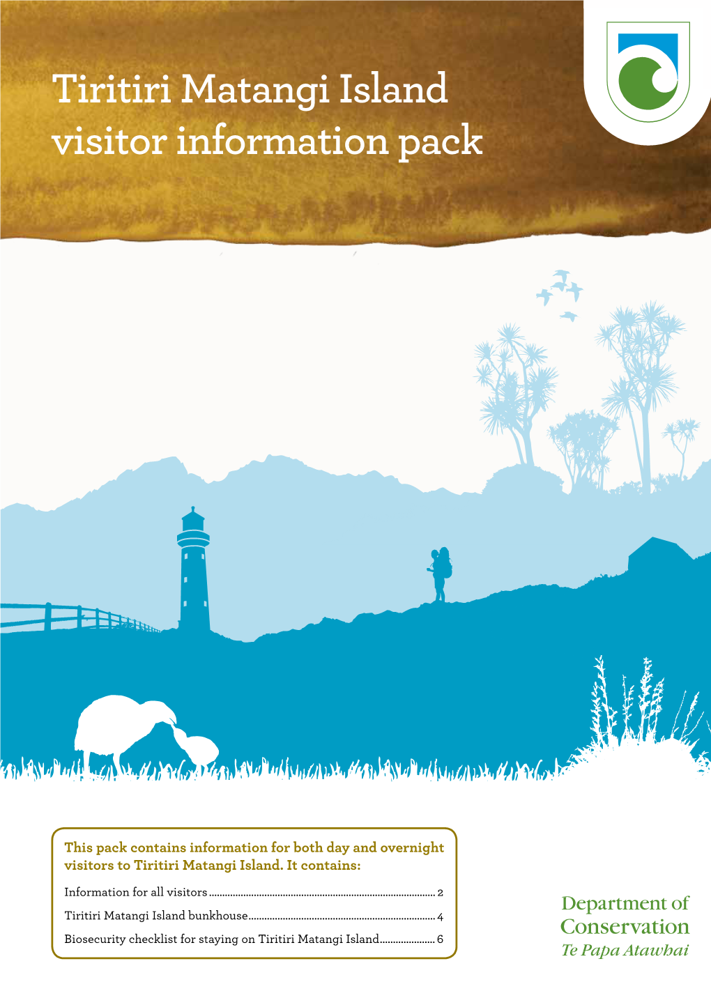 Tiritiri Matangi Island Visitor Information Pack (PDF, 1309K)