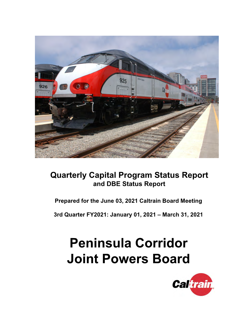 Peninsula Corridor Joint Powers Board