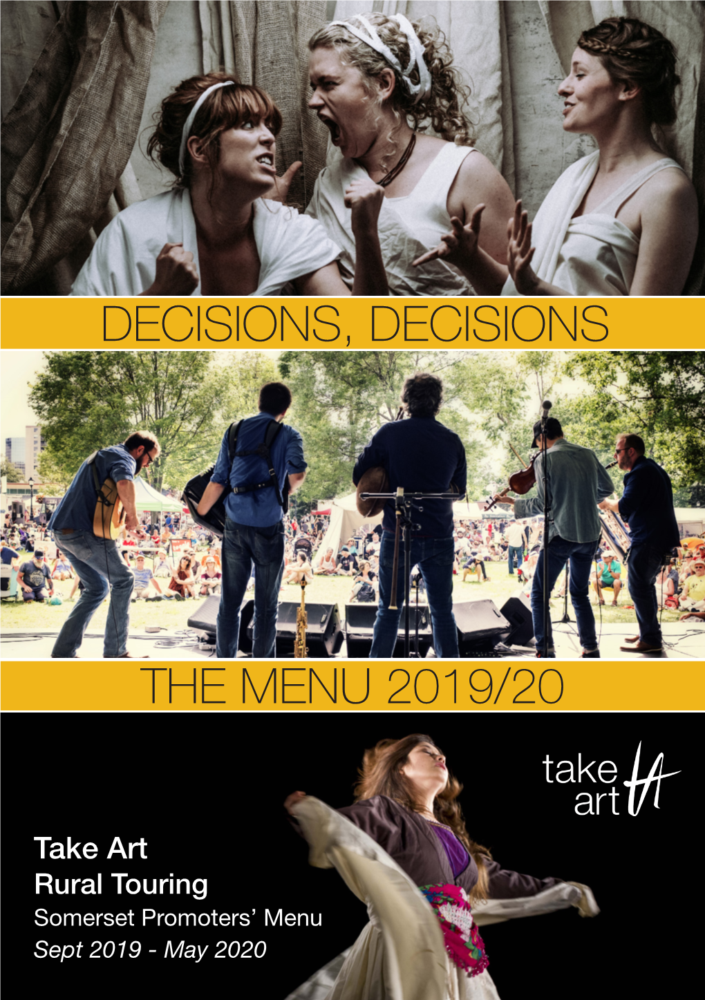 Decisions, Decisions the Menu 2019/20