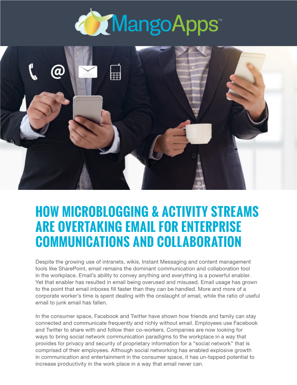 How Microblogging & Activity Streams Are Overtaking