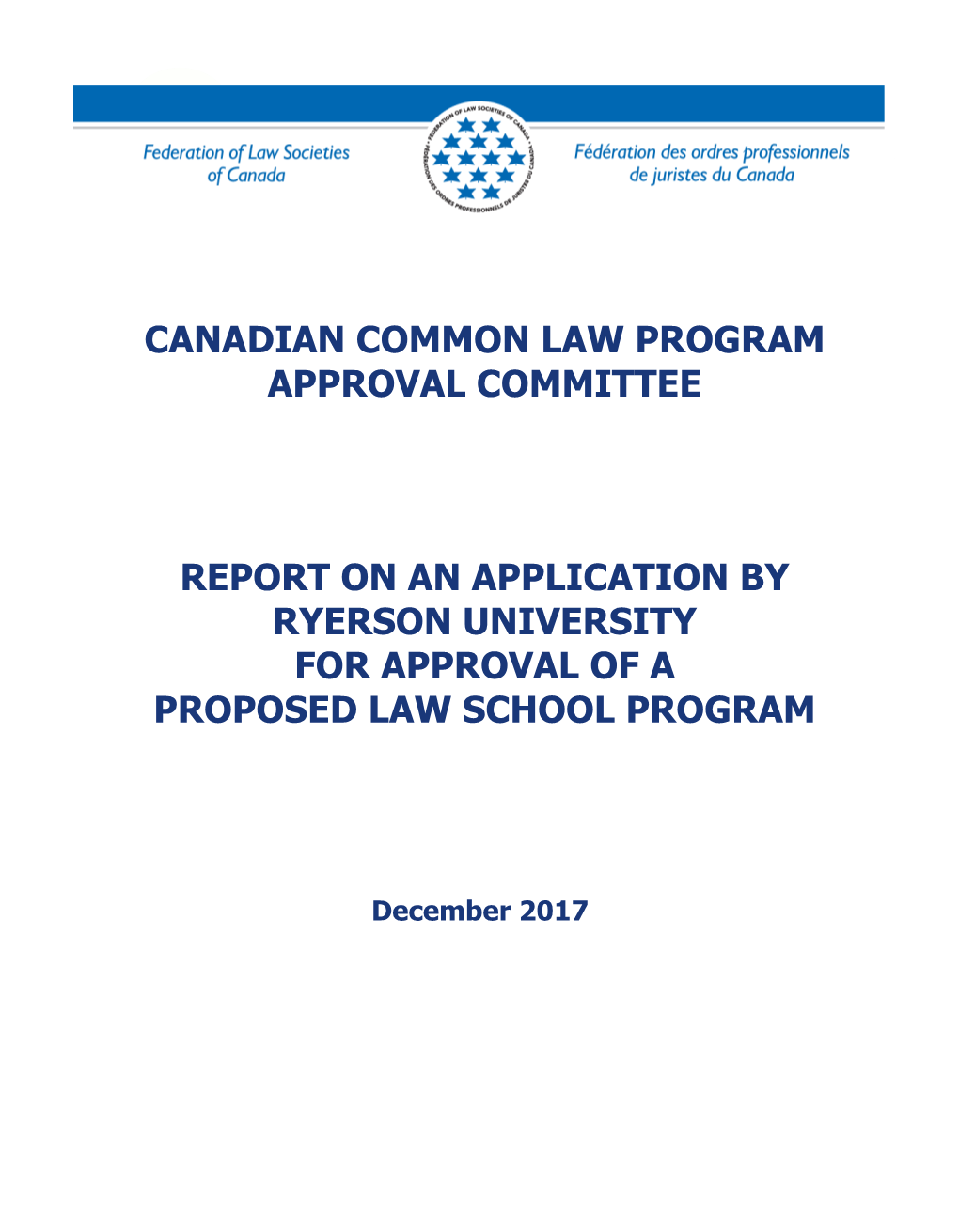 Canadian Common Law Program Approval Committee