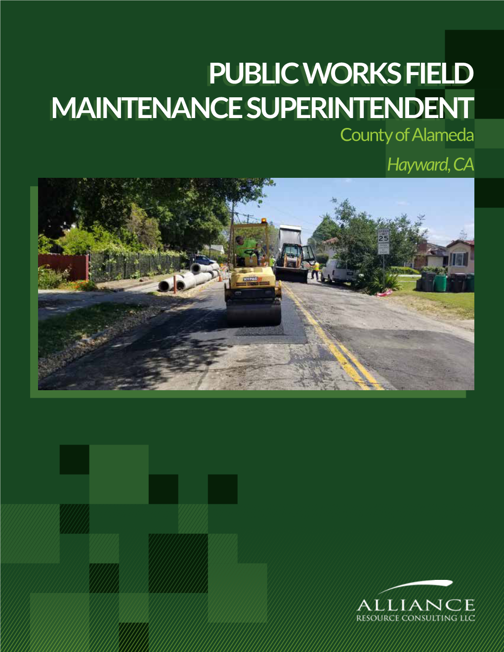Public Works Field Maintenance Superintendent
