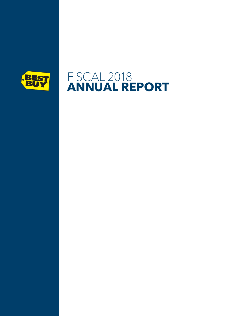Fiscal 2018 Annual Report