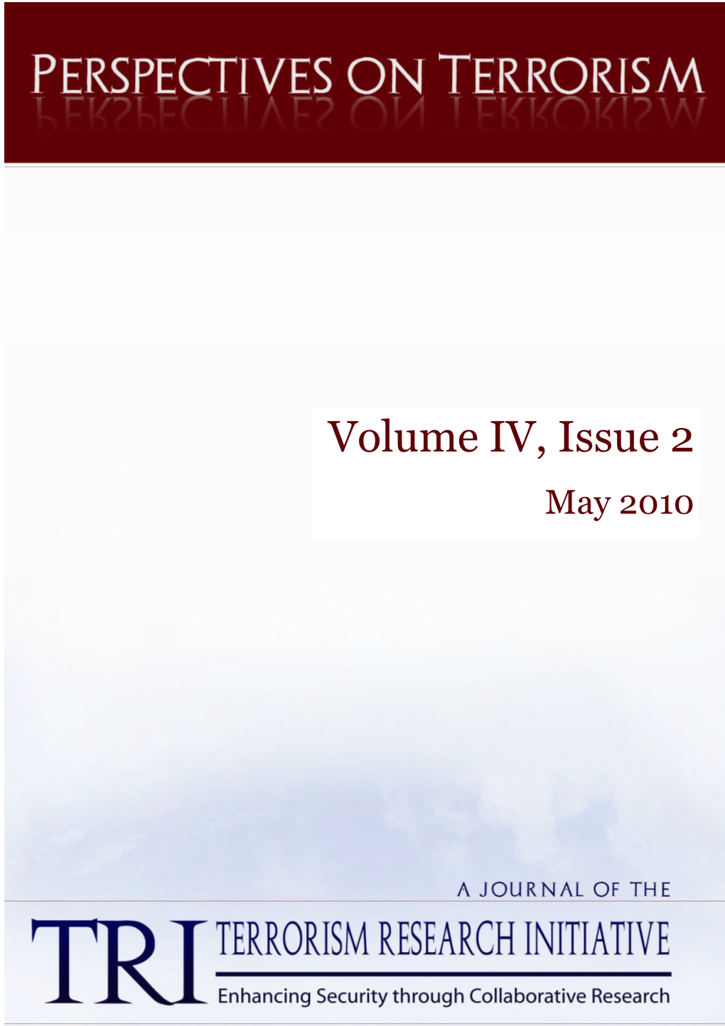 Perspectives on Terrorism, Volume 4, Issue 2