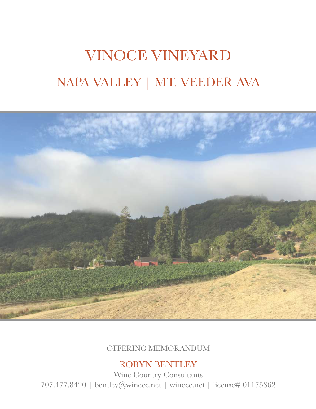 Vinoce Vineyard Napa Valley | Mt