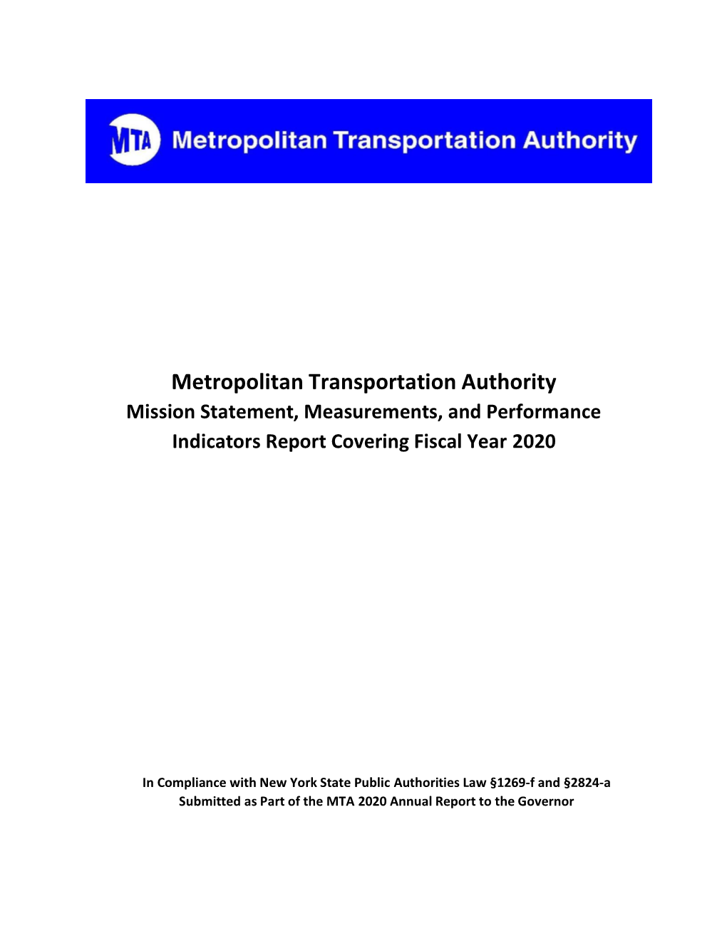 Metropolitan Transportation Authority