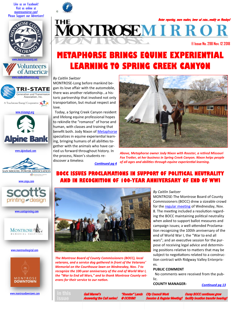Metaphorse Brings Equine Experiential Learning to Spring Creek Canyon