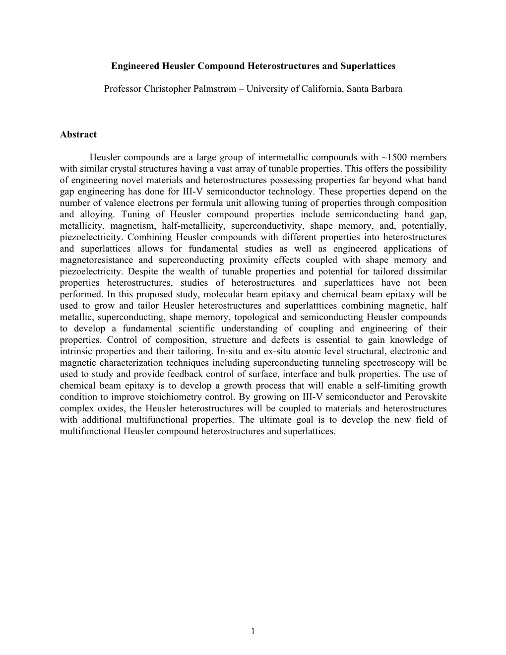 Engineered Heusler Compound Heterostructures and Superlattices