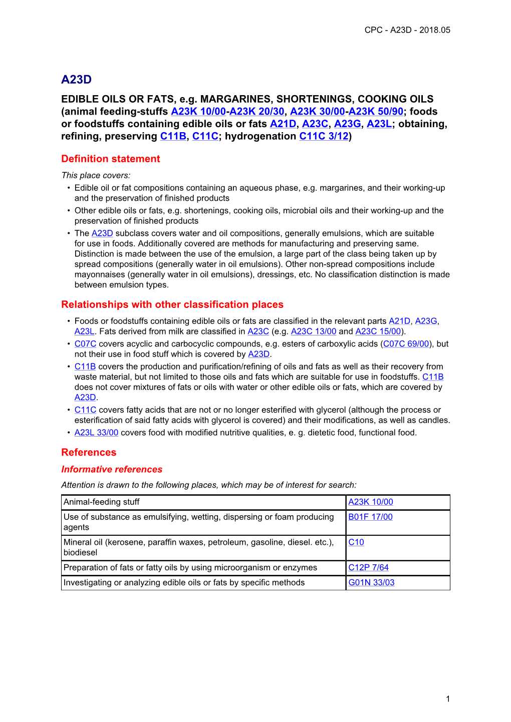 EDIBLE OILS OR FATS, Eg MARGARINES, SHORTENINGS