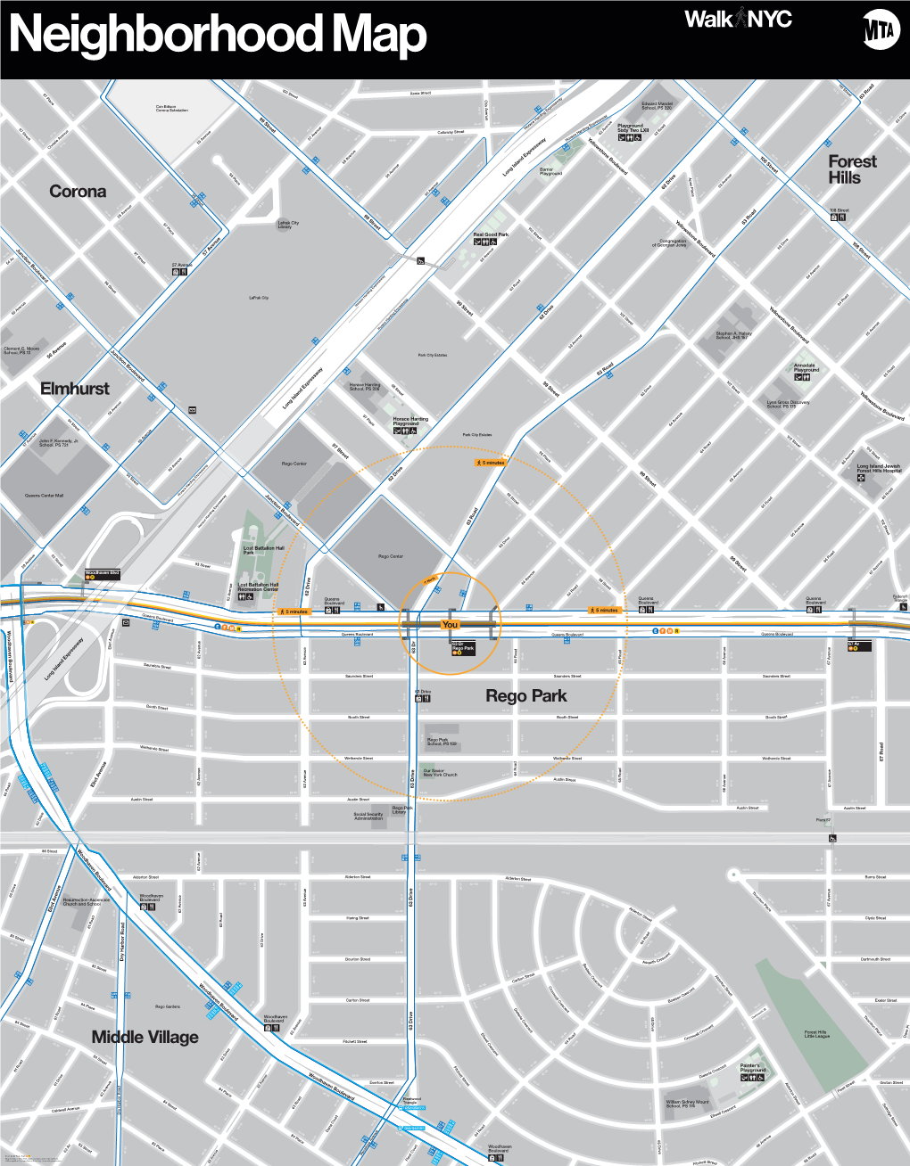 Corona Middle Village Forest Hills Rego Park Elmhurst