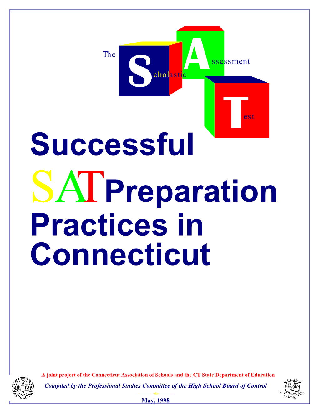 Successful Satpreparation Practices in Connecticut