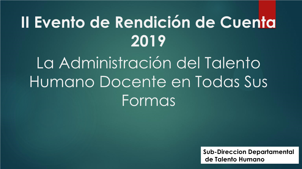 ¿Cuántas Plazas Docentes Por Nivel Necesita El Departamento?