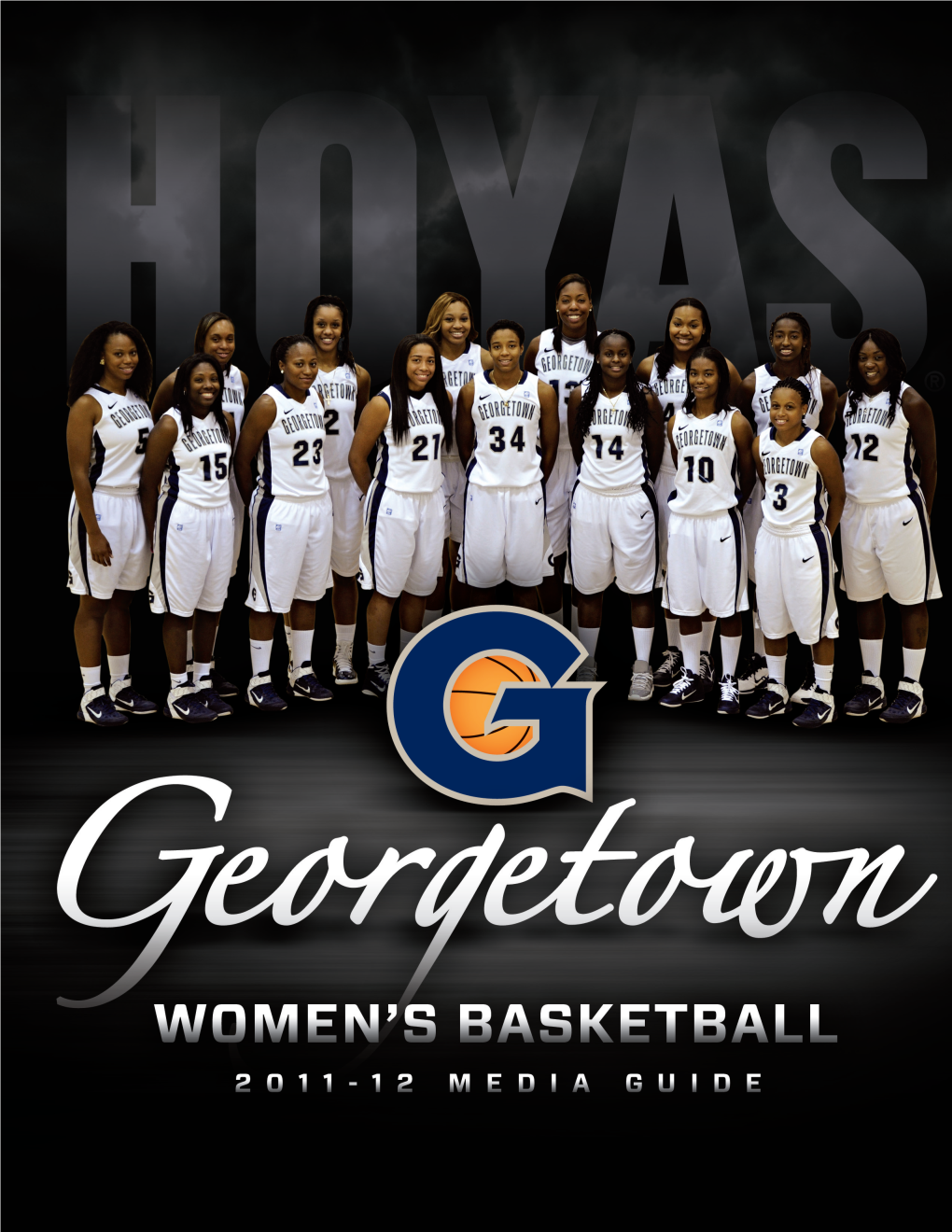 2011-12 Georgetown Women's Basketball Numerical Roster