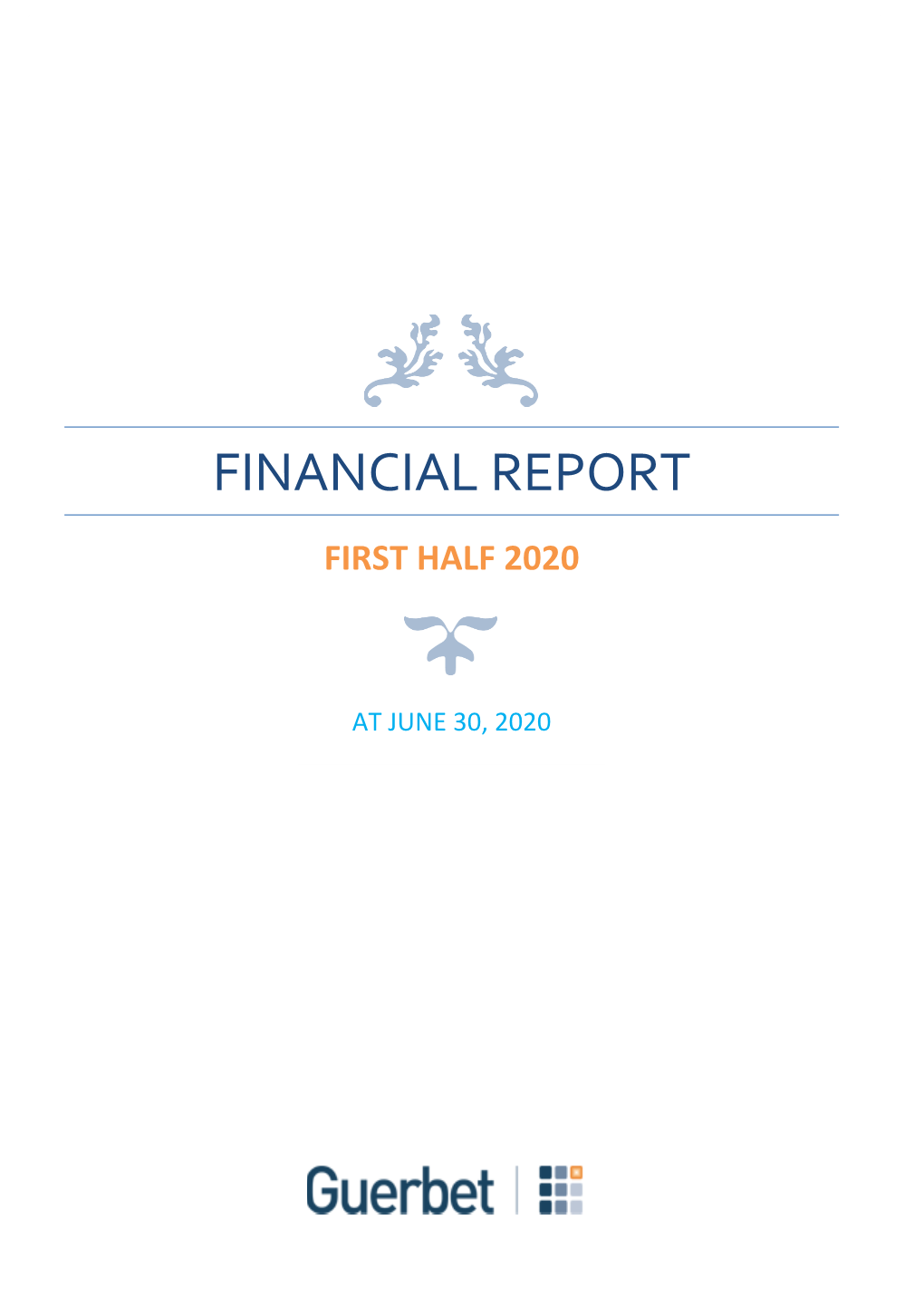 FINANCIAL REPORT Page: 1/27