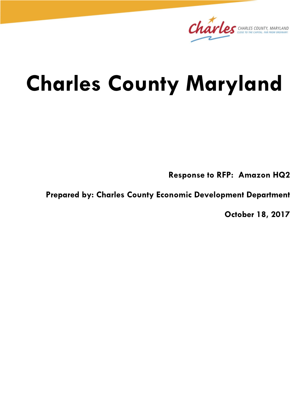 Charles County Maryland