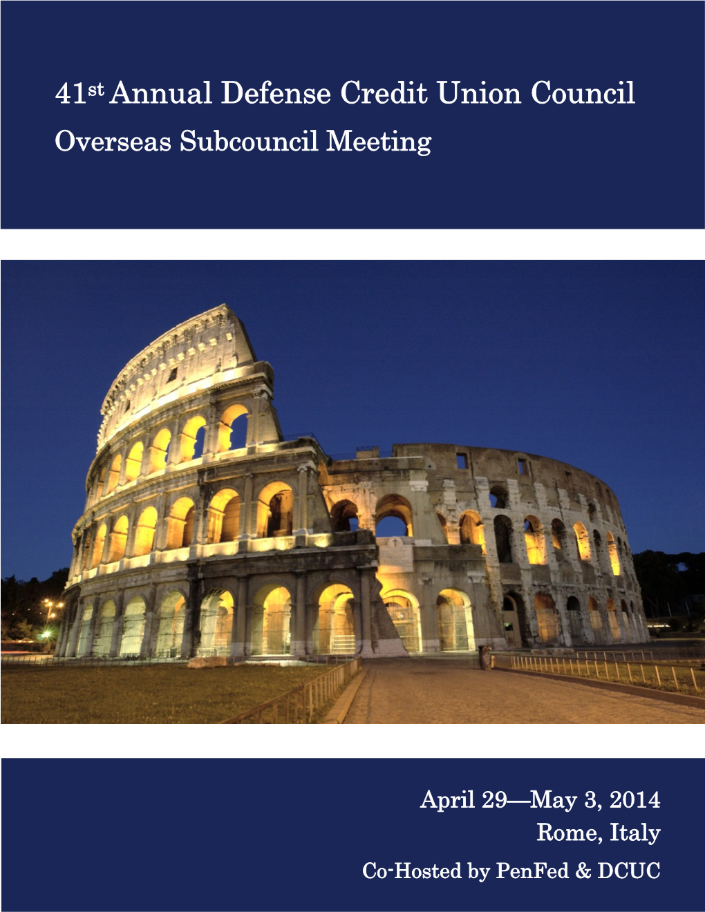 41St Annual DCUC Overseas Sub-Council Meeting Ebook